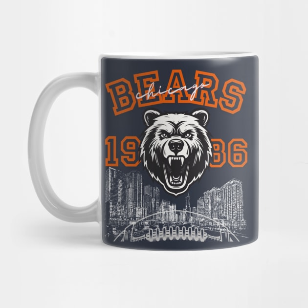 chicago bears by soft and timeless